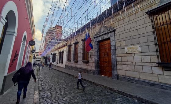 Casa natal de Simón Bolívar en Caracas, Venezuela.